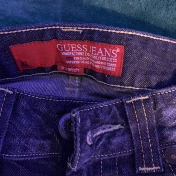 Guess denim short jeans stretchy - Picture 2 of 7